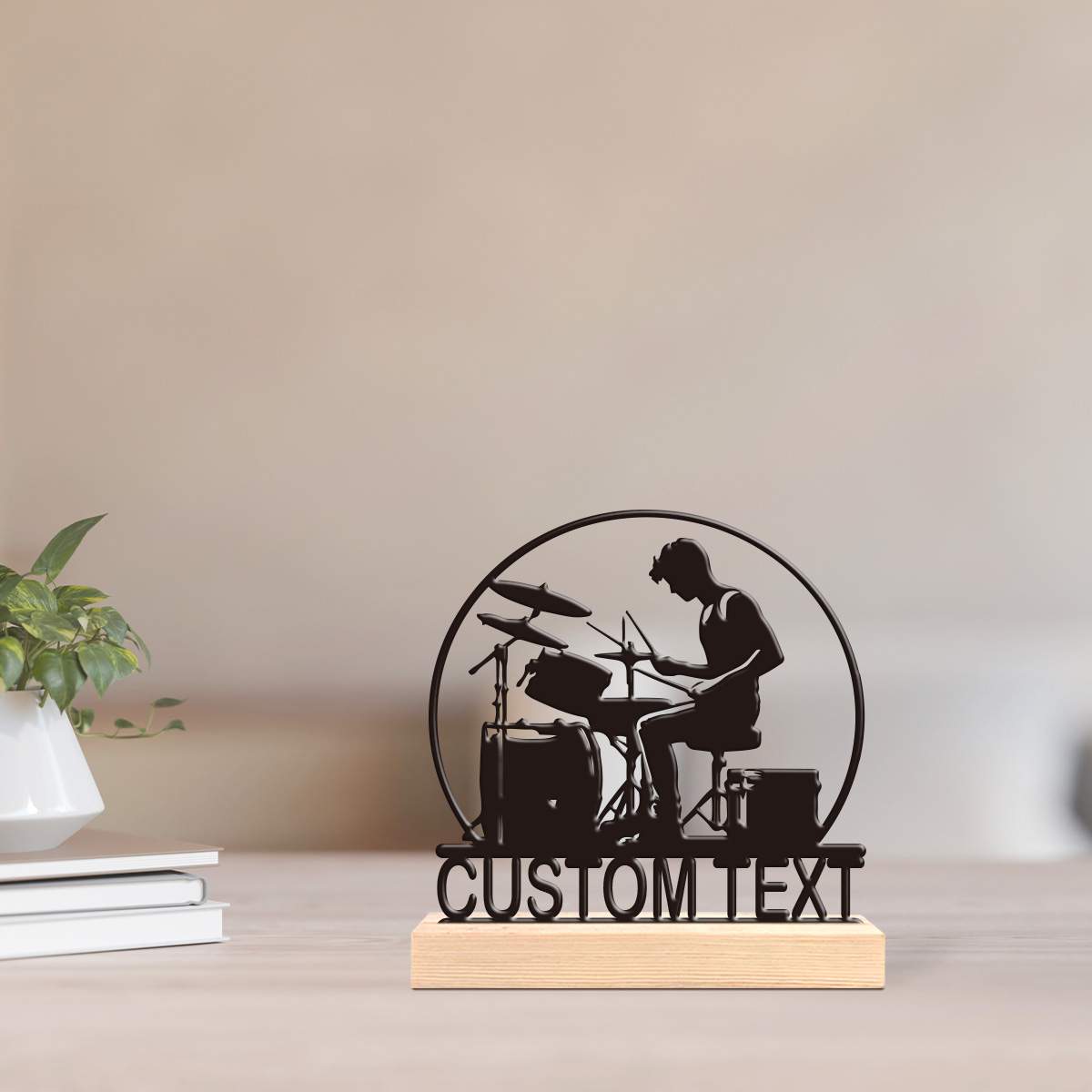Industrial Laser Marker - 1pc Interesting Desktop Metal Statues Custom