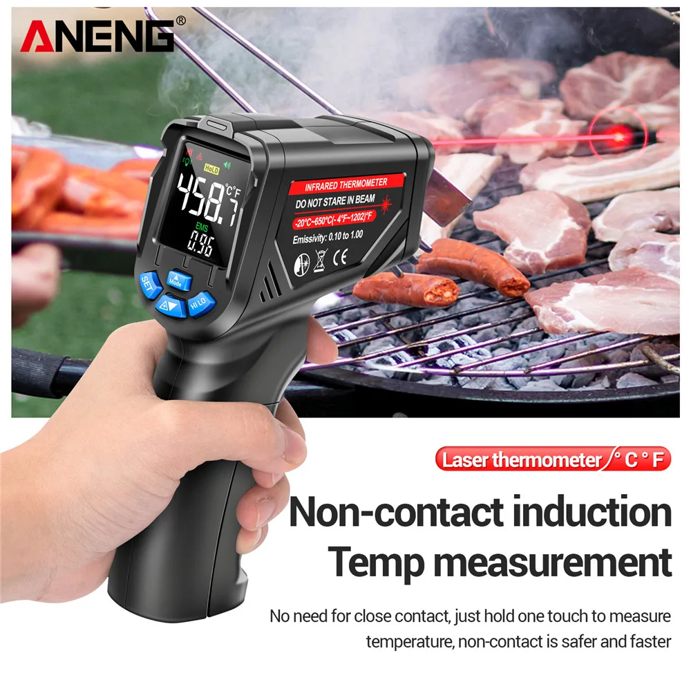 Industrial Laser Temperature Sensor - Sensor Gun Circuit Industrial Testing Floor