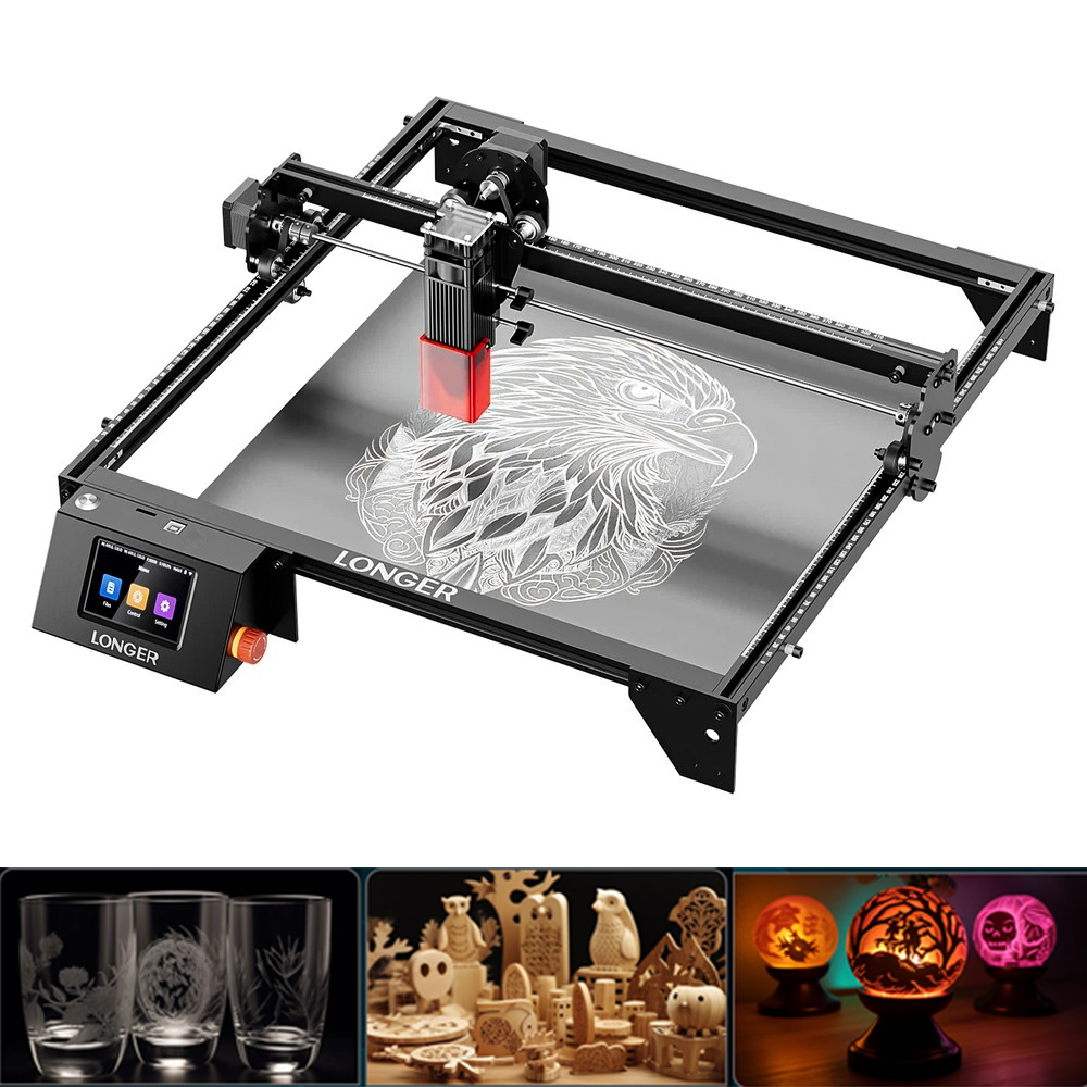 Industrial Acrylic Laser Cutter - LONGER 20W Laser Engraver & Cutter