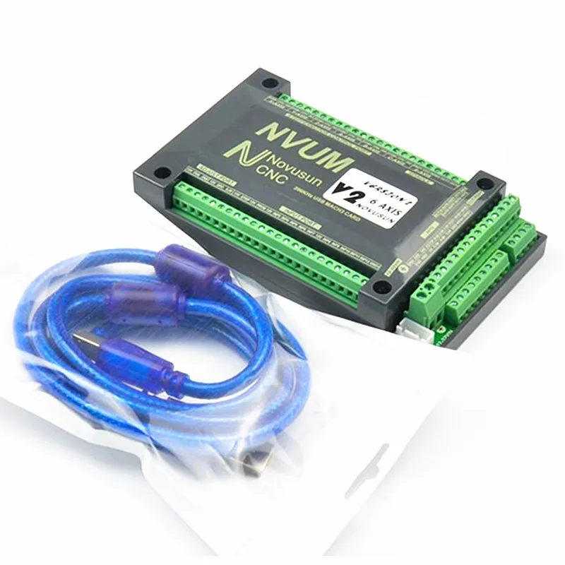 Breakout Board Mach3 - NVUM 4 Axis Mach3 USB Card