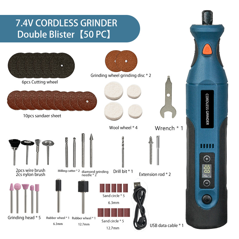 Industrial Grade Laser Engraver - Industrial-grade 7.4V High-Power Lithium Battery Angle