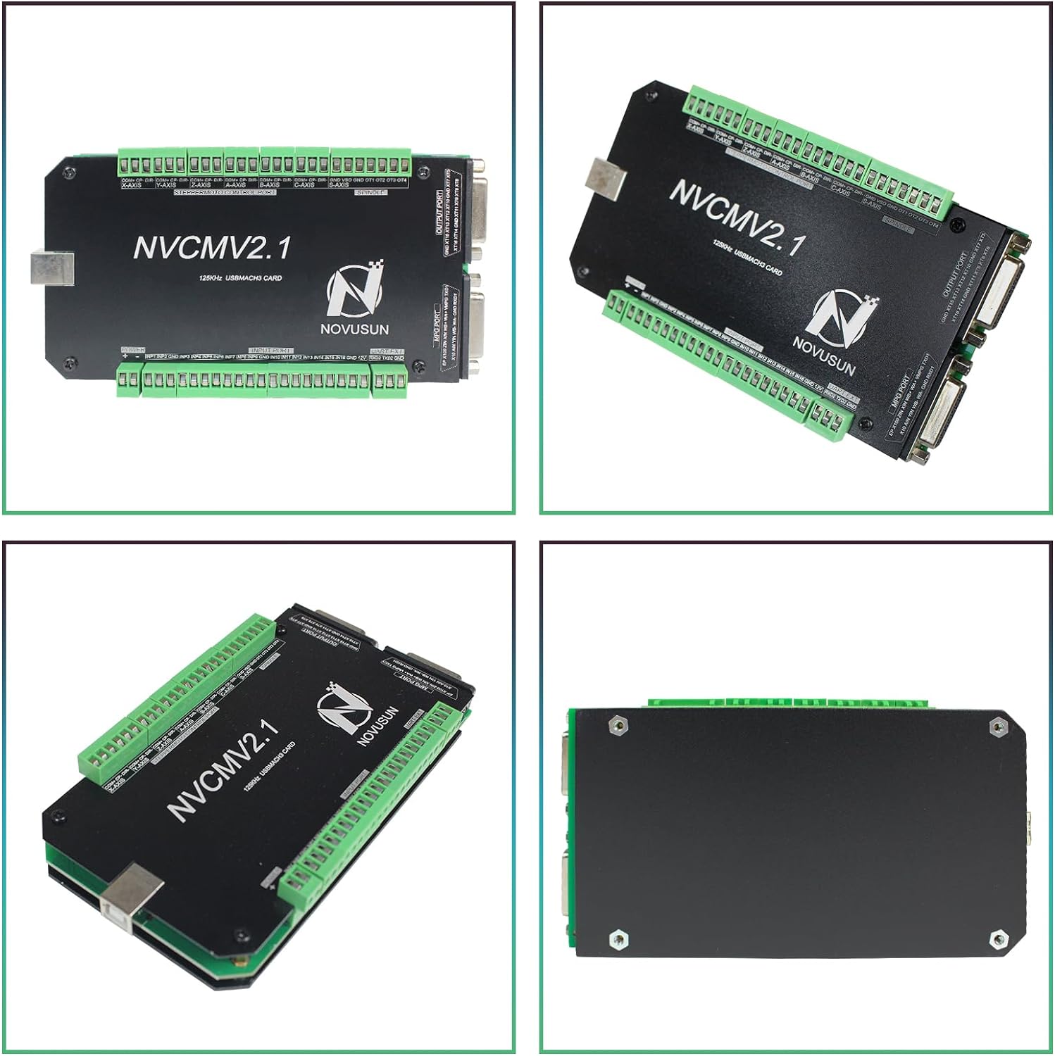 6 Axis 125KHz NVCM USB Mach3 S - Breakout Board Mach3 ulasan dan harga