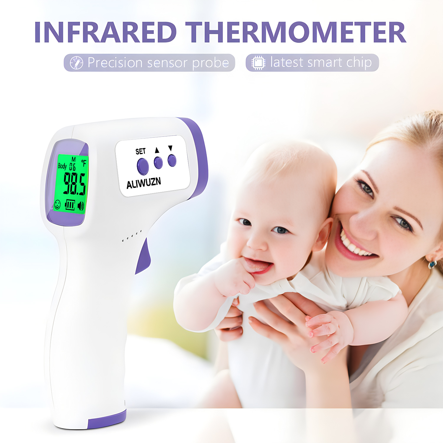 Medical Fever Infrared Thermom - Industrial Laser Temperature Sensor ulasan dan harga