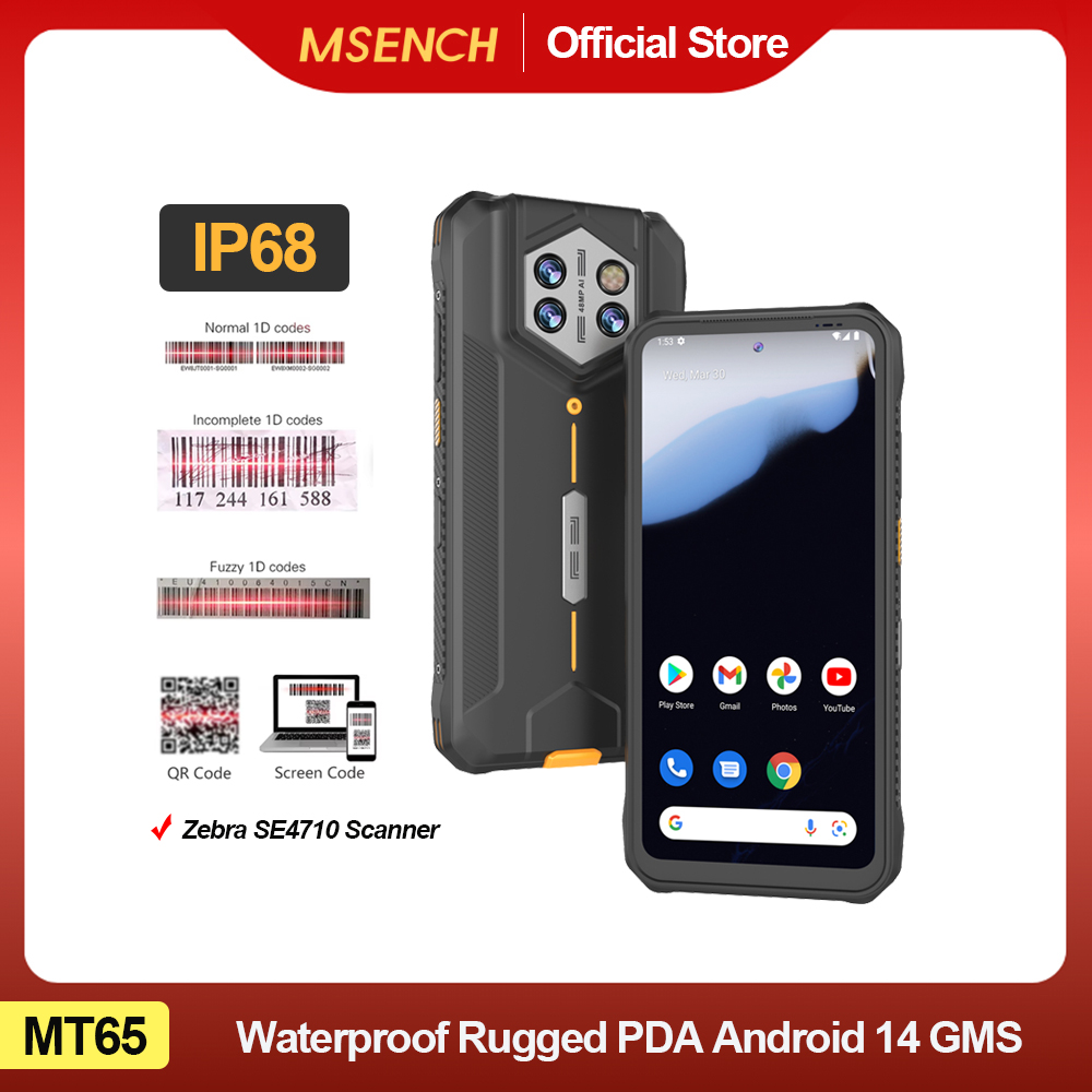 Waterproof Rugged PDA Android  - Industrial Laser Light ulasan dan harga