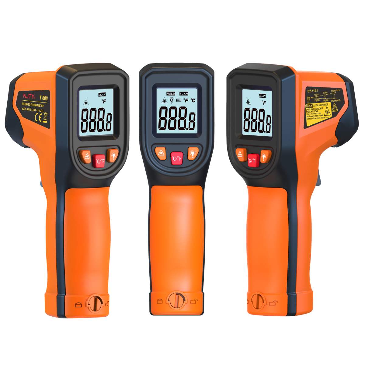 Digital Infrared Thermometer S - Industrial Laser Temperature Sensor ulasan dan harga