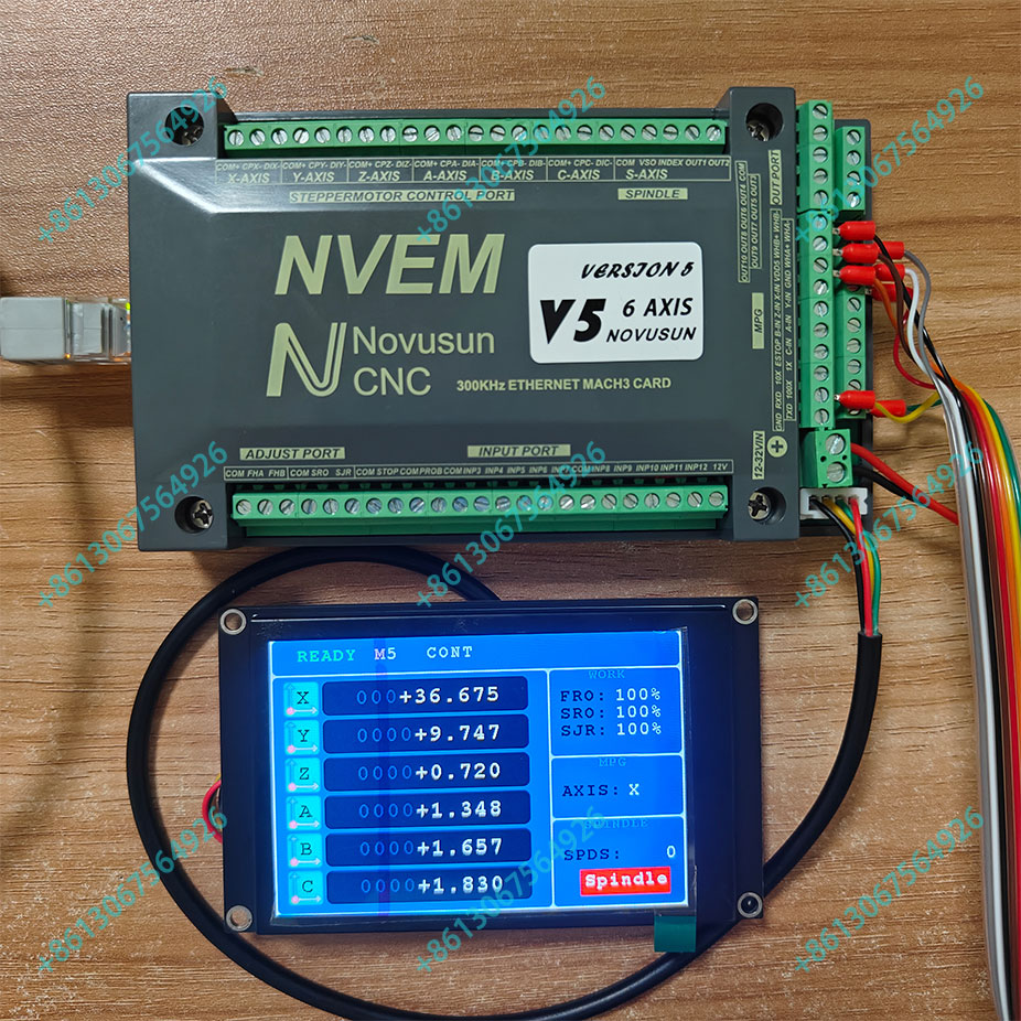 Nvem Cnc Motion Controller 300 - Breakout Board Mach3 ulasan dan harga