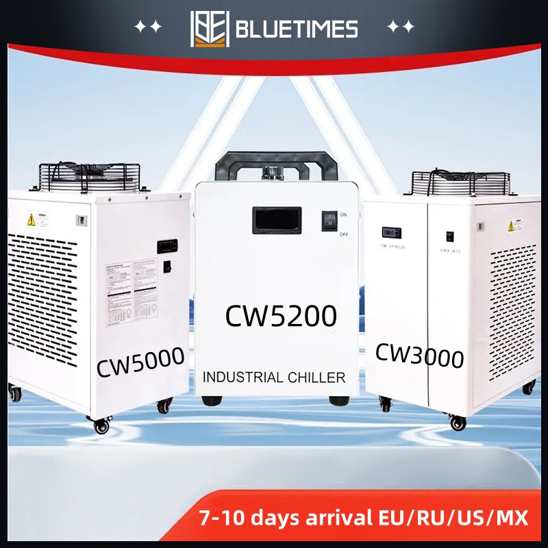 Bluetimes S&A CW3000 CW5000 CW - Laser Industrial Chiller ulasan dan harga