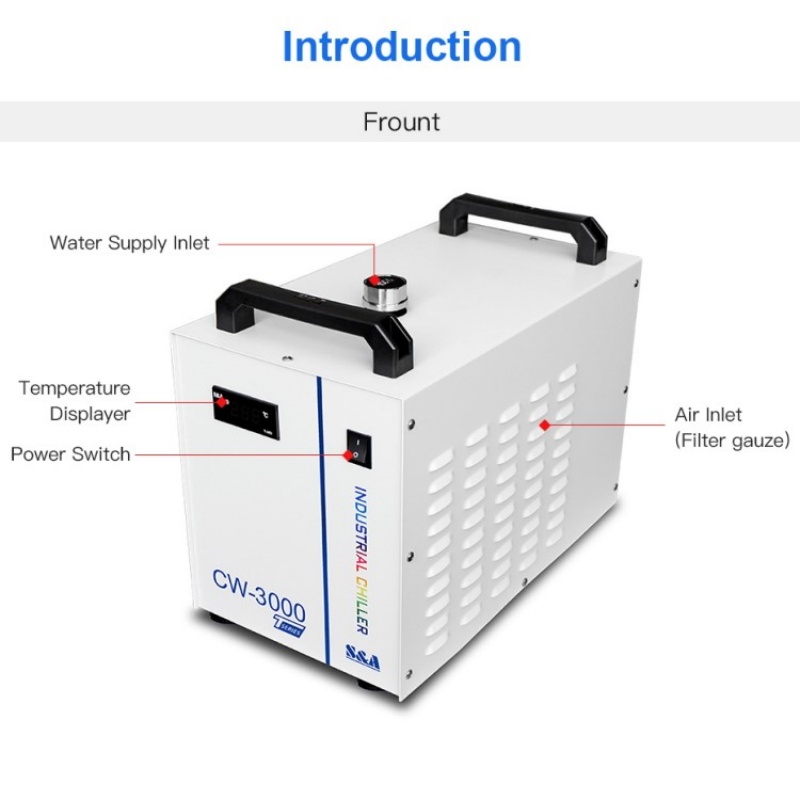 Bluetimes S&A CW3000 CW5000 CW - Laser Industrial Chiller ulasan dan harga