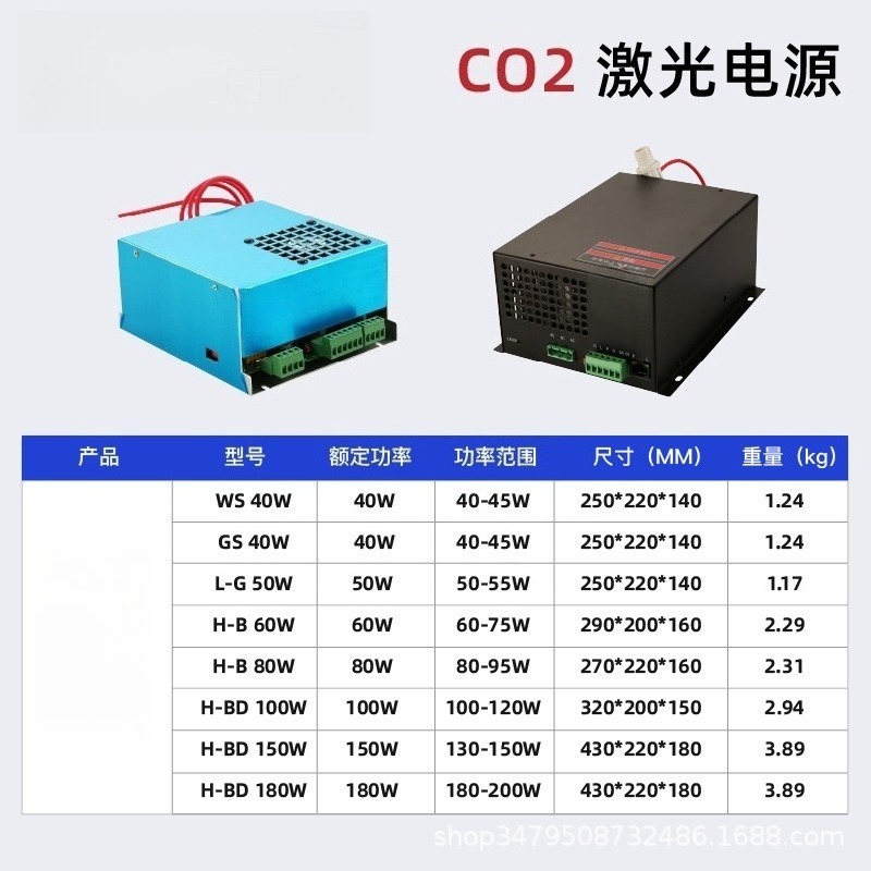 CO2 Laser Tube Power Supply 60 - Laser Tube Replacement ulasan dan harga
