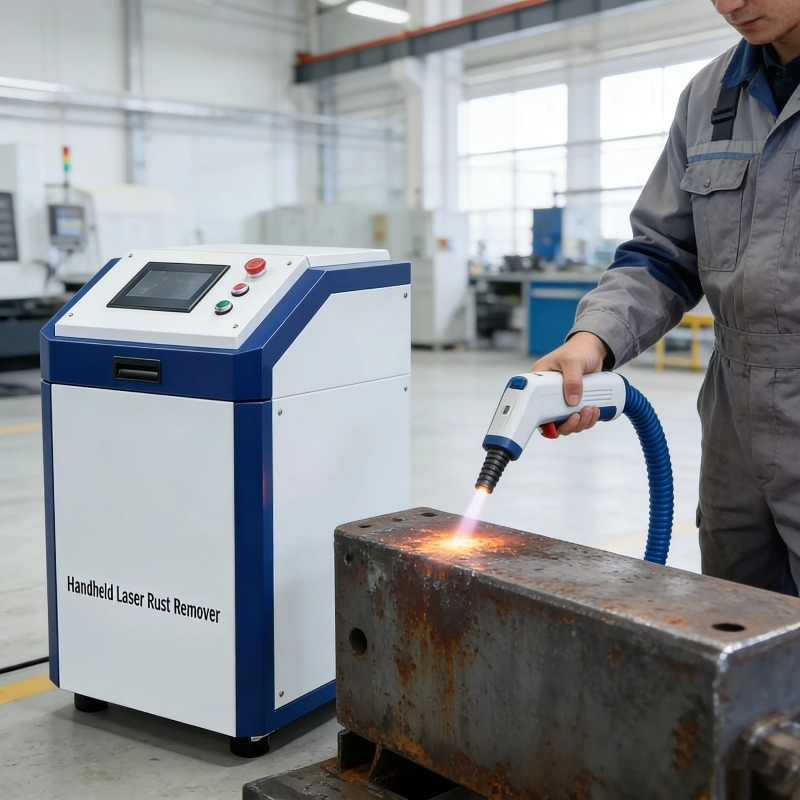 Portable Handheld Laser Cleani - Industrial Laser Paint Remover ulasan dan harga