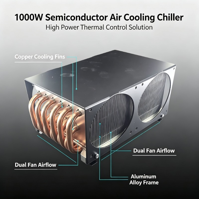 1000W Semiconductor Peltier Ai - Laser Industrial Chiller ulasan dan harga