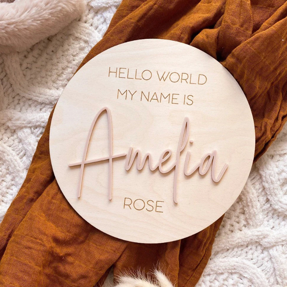 Personalised Wooden Hello Worl - Industrial Laser Marker ulasan dan harga