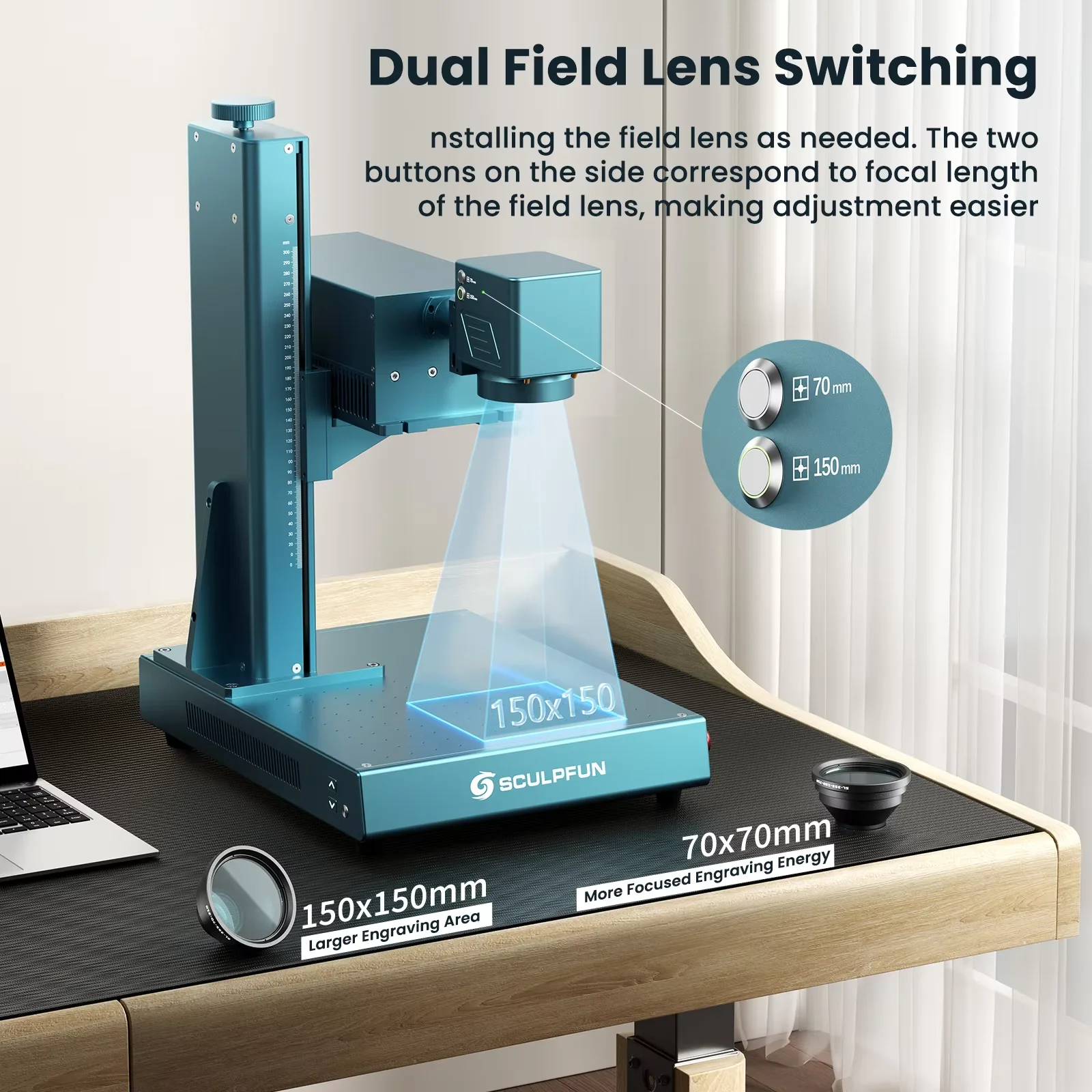 SCULPFUN V5 UV Laser Engraver  - Industrial Grade Laser Engraver ulasan dan harga