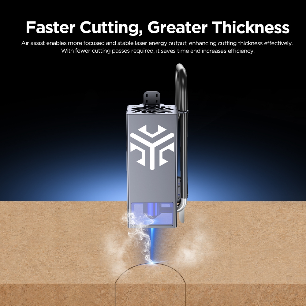 ACMER C4 Laser Air Assist Pump - Fume Extractor Laser ulasan dan harga