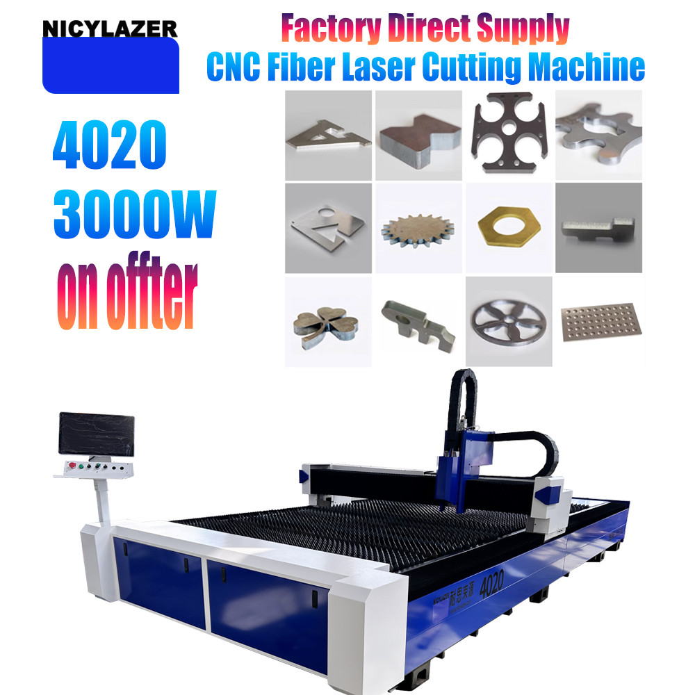 NICYLAZER CNC 3000W 4020 Fiber - Industrial Laser Cutters ulasan dan harga