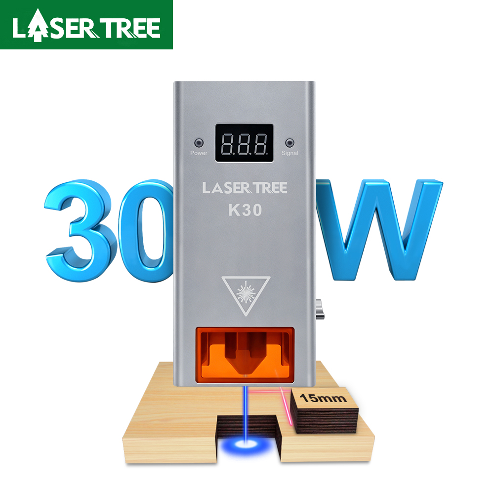 LASER TREE K30 30W Optical Pow - Industrial Blue Laser ulasan dan harga