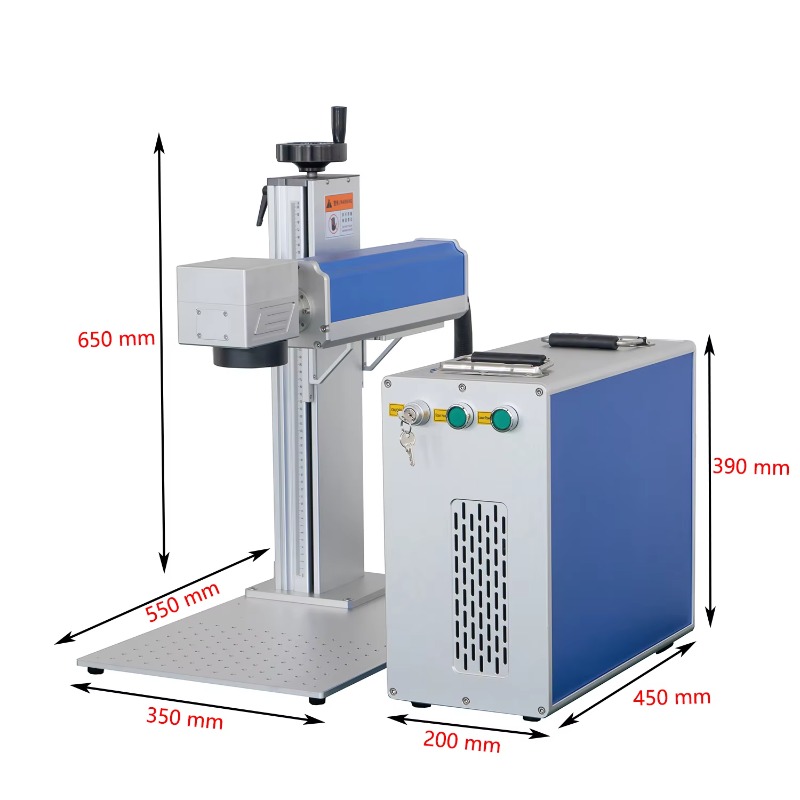 Online Fiber Laser Marking Mac - Industrial Grade Laser Engraver ulasan dan harga