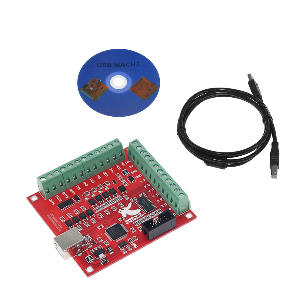 MACH3 CNC USB 100Khz Breakout  - Breakout Board Mach3 ulasan dan harga