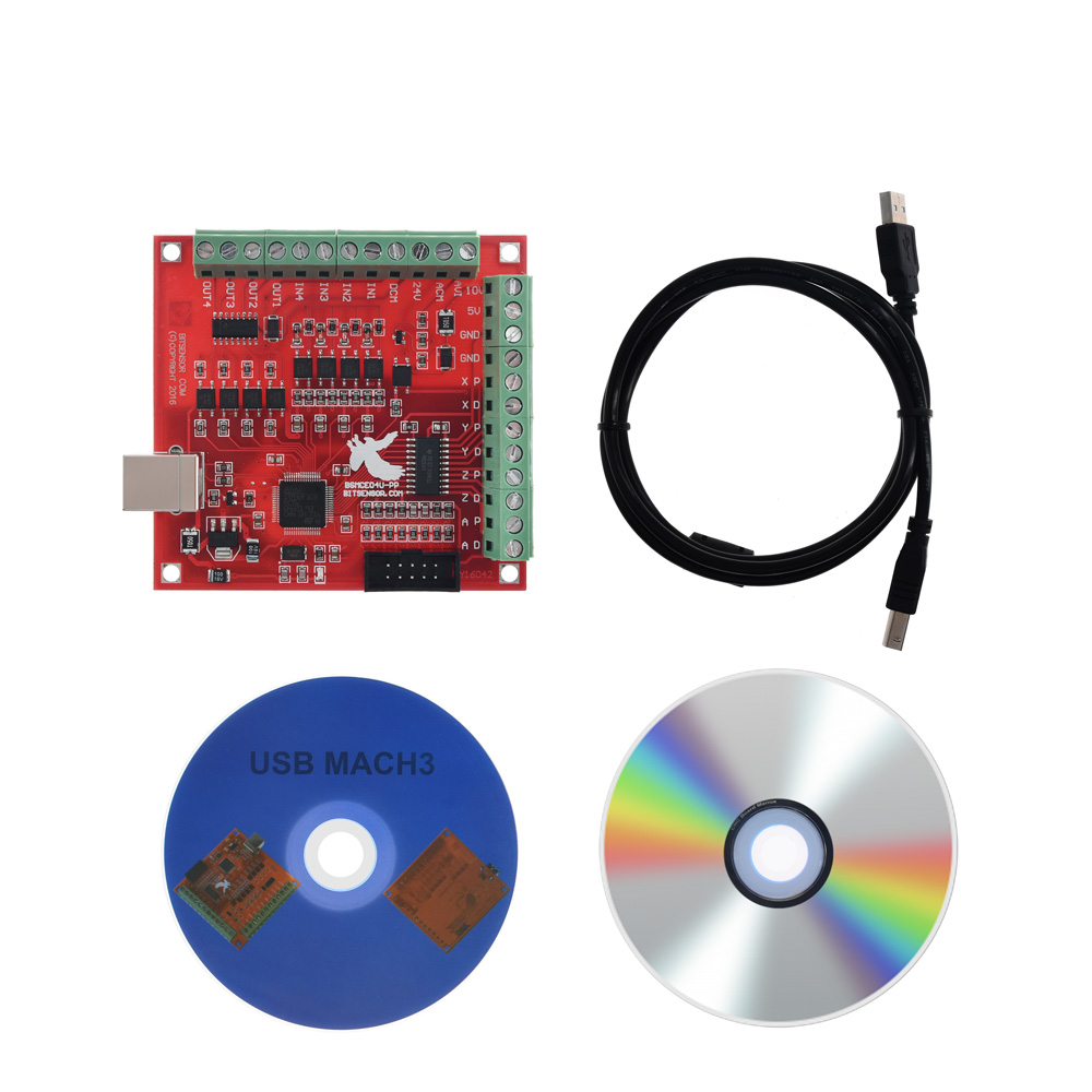 MACH3 CNC USB 100Khz Breakout  - Breakout Board Mach3 ulasan dan harga