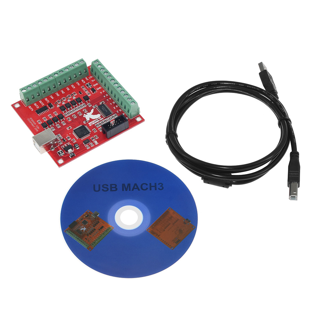 MACH3 CNC USB 100Khz Breakout  - Breakout Board Mach3 ulasan dan harga