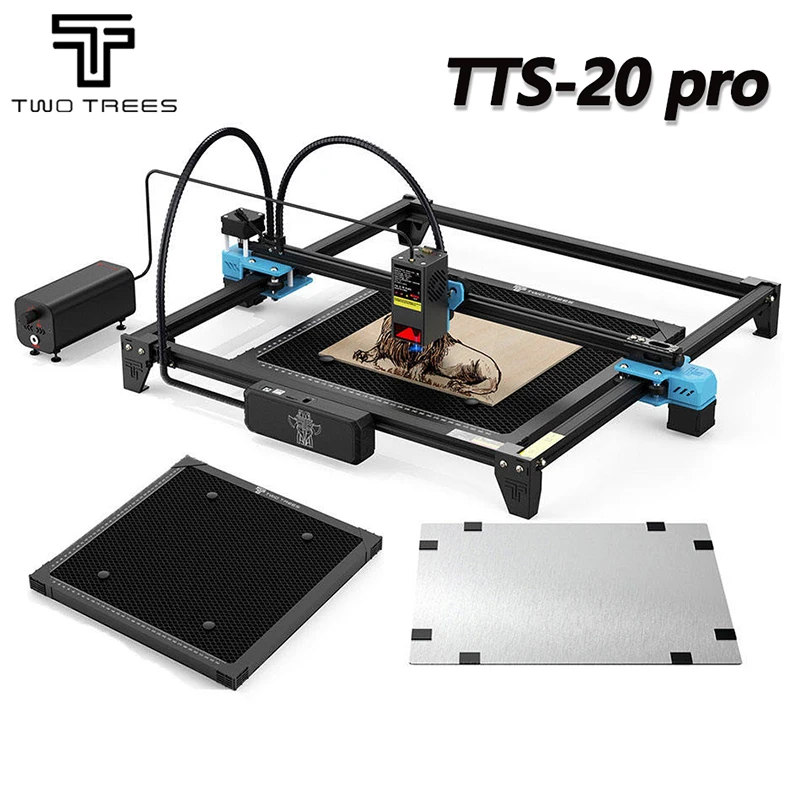TWO TREES TTS pro 20W Desktop  - Industrial Grade Laser Engraver ulasan dan harga