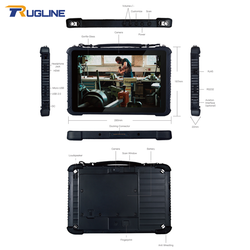 RUGLINE Windows 11 8G+128G Rug - Industrial Laser Light ulasan dan harga