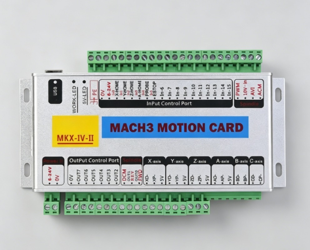 MK4-IV 4-Axis USB Motion Card  - Breakout Board Mach3 ulasan dan harga