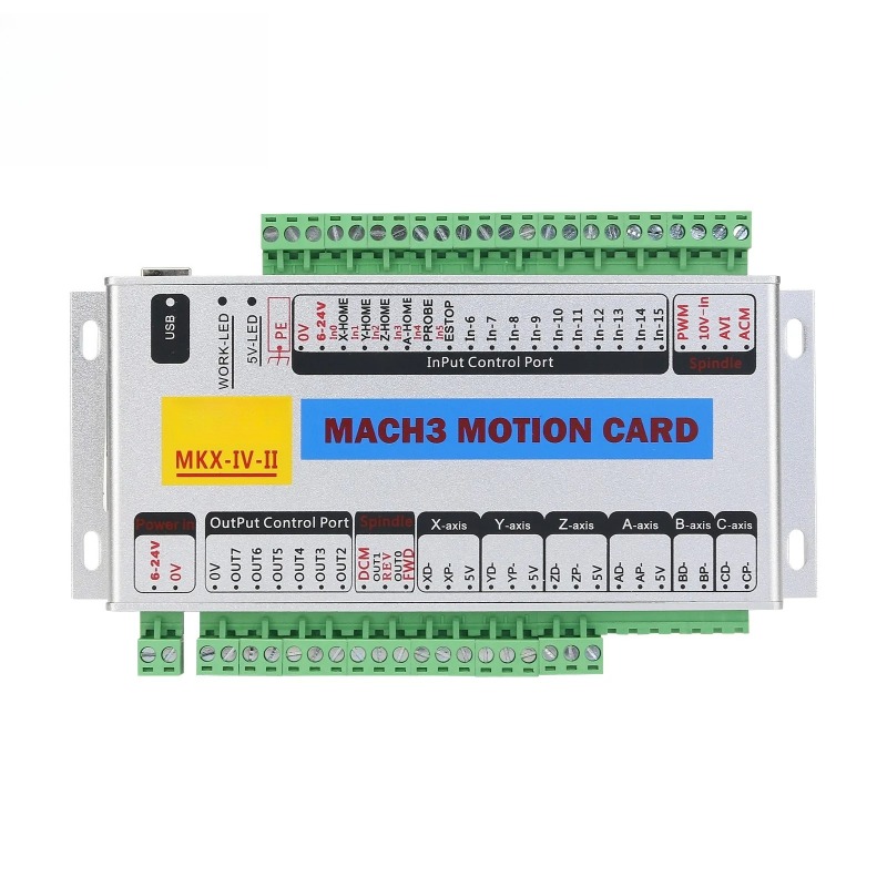 MK4-IV 4-Axis USB Motion Card  - Breakout Board Mach3 ulasan dan harga