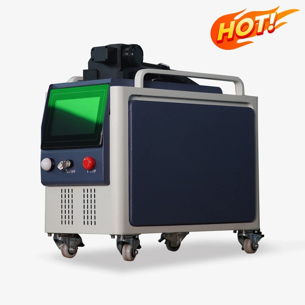 100W 200W 300w Pulse Laser Cle - Industrial Laser Paint Remover ulasan dan harga