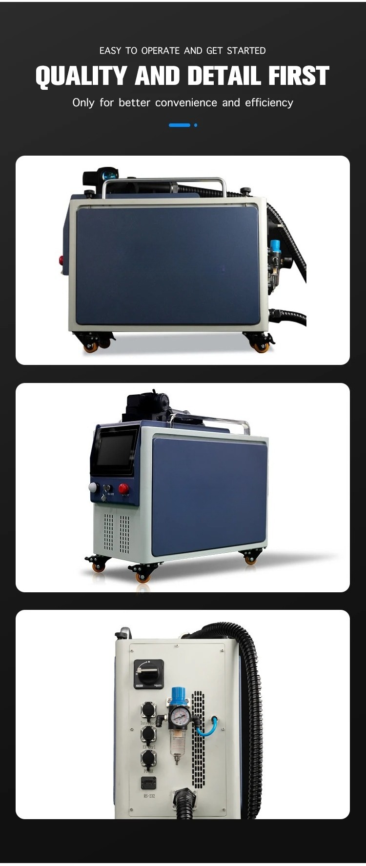 100W 200W 300w Pulse Laser Cle - Industrial Laser Paint Remover ulasan dan harga
