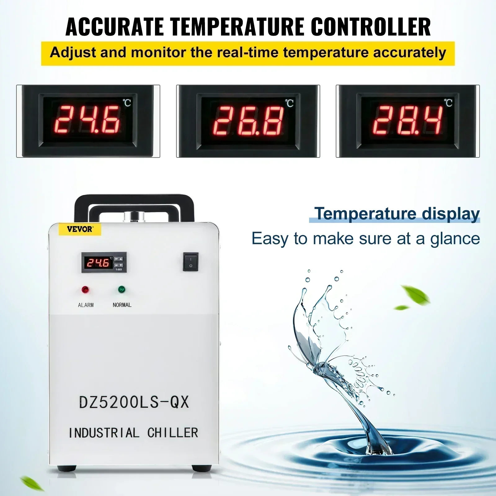 SIHAO CW-3000 Industrial Grade - Laser Chiller Water Cooler ulasan dan harga