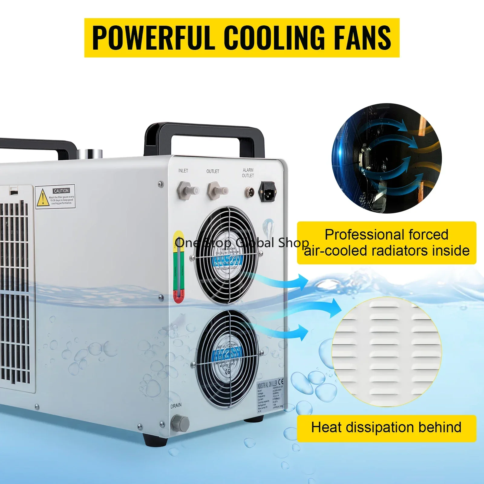 Industrial Water Cooler Laser  - Laser Chiller Water Cooler ulasan dan harga