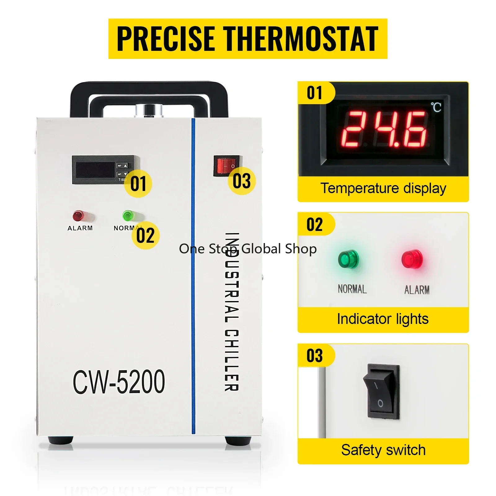 Industrial Water Cooler Laser  - Laser Chiller Water Cooler ulasan dan harga