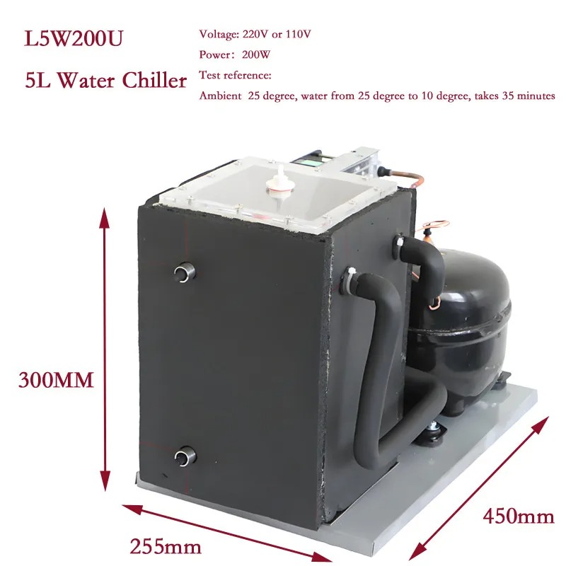 5L Chiller Compressor - Oxygen - Laser Chiller Water Cooler ulasan dan harga