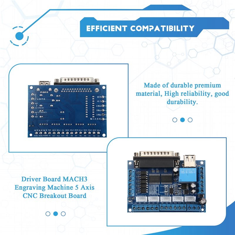 AT05-Driver Board MACH3 Engrav - Breakout Board Mach3 ulasan dan harga