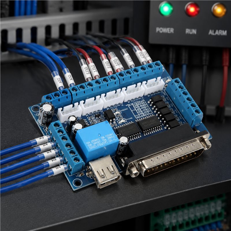 AT05-Driver Board MACH3 Engrav - Breakout Board Mach3 ulasan dan harga