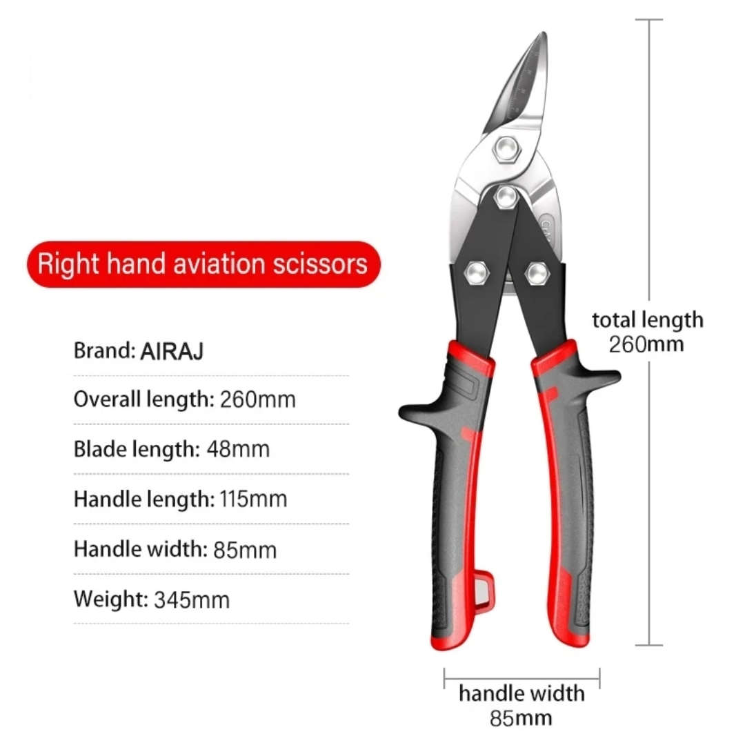 Aviation Scissor Tin Snips Met - Industrial Laser Cutters ulasan dan harga