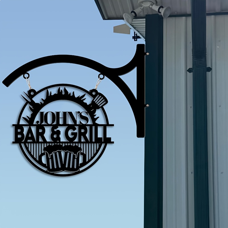 Customizable Wrought Iron Sign - Industrial Laser Marker ulasan dan harga