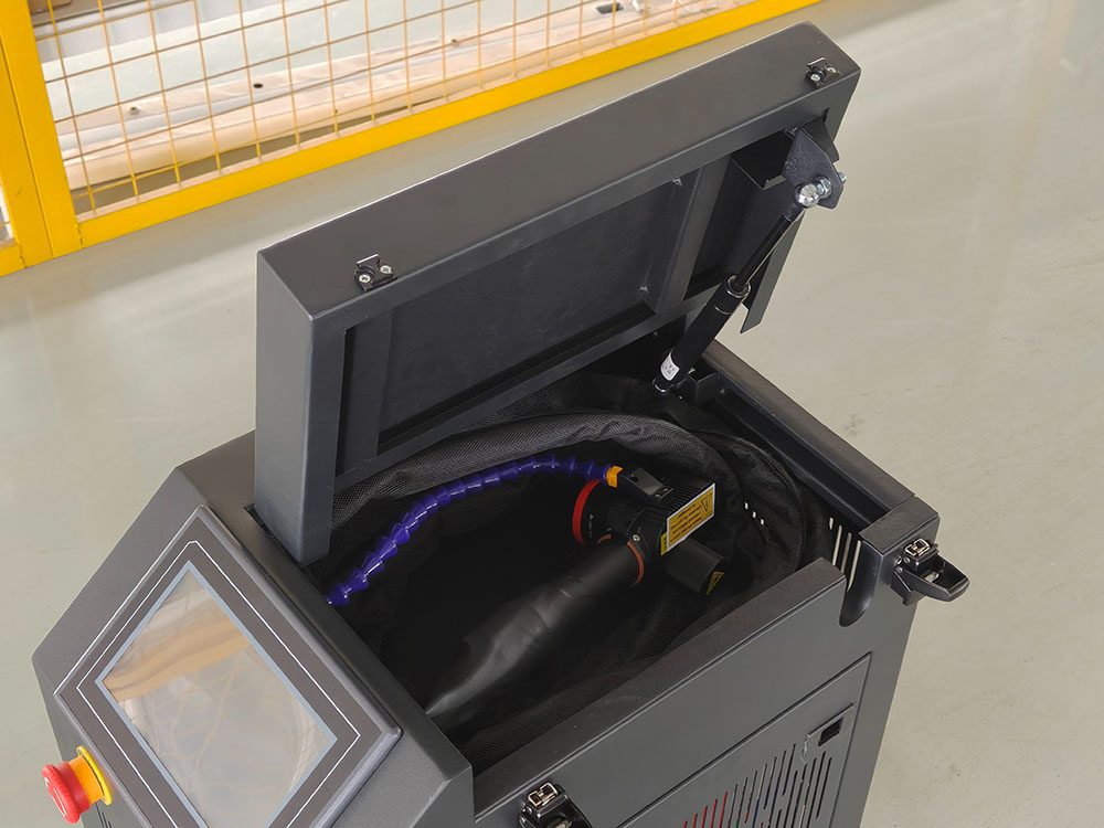 Pulsed Laser Cleaning Machine  - Industrial Laser Paint Remover ulasan dan harga