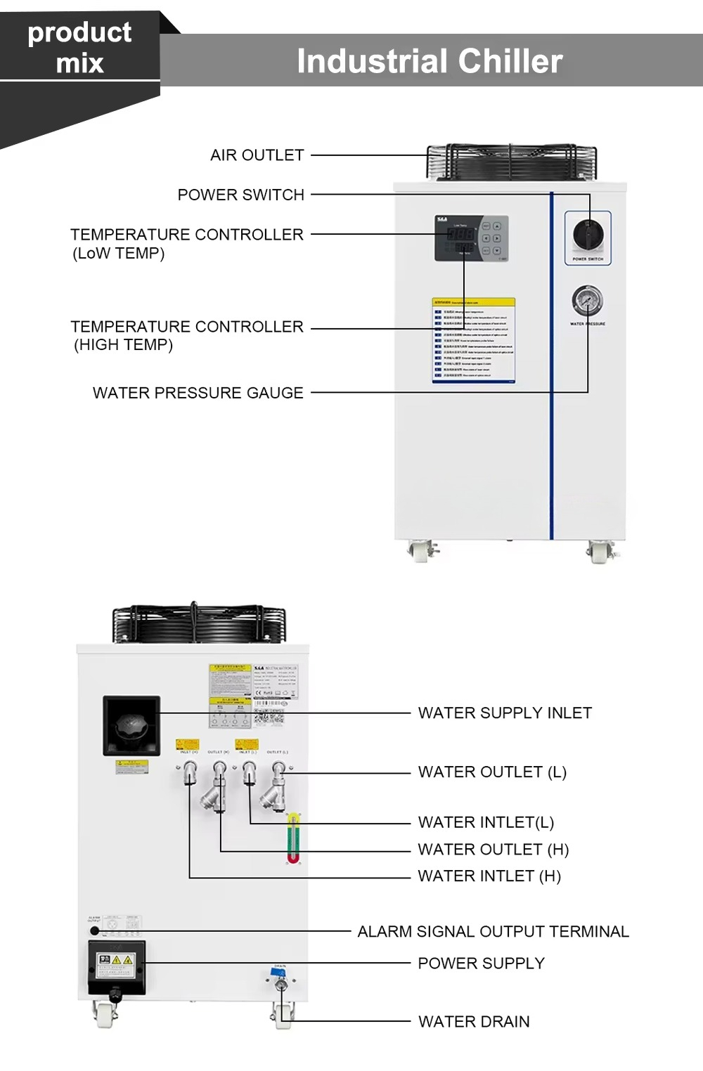 Air Water Chiller for Fiber La - Industrial Grade Laser Engraver ulasan dan harga
