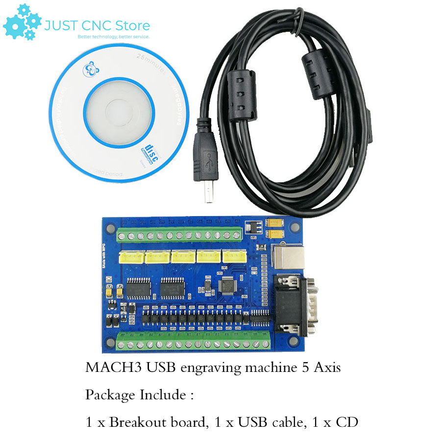 MACH3 USB CNC Driver breakout  - Breakout Board Mach3 ulasan dan harga