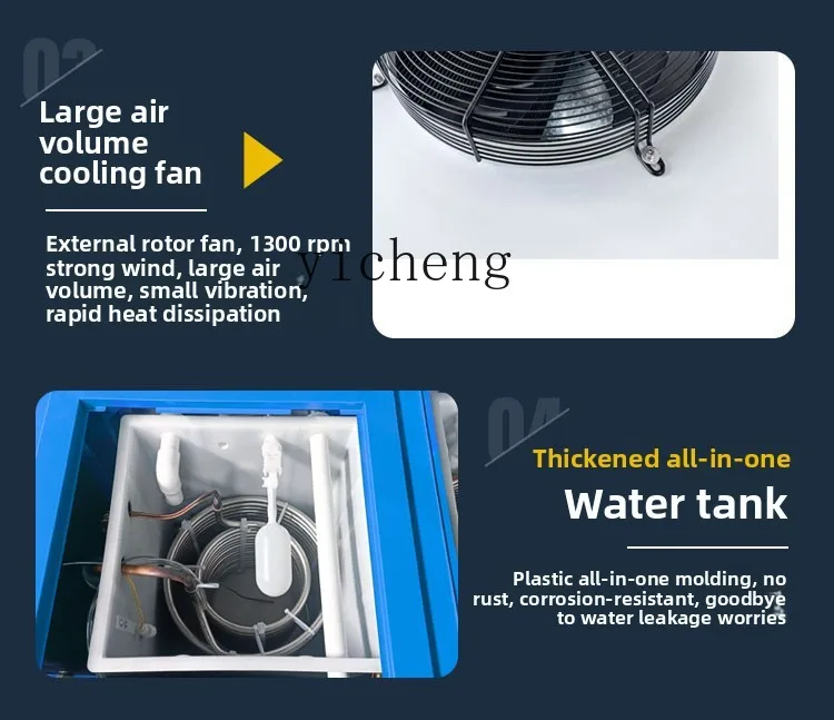 TQH Industrial Chiller Air Coo - Laser Industrial Chiller ulasan dan harga