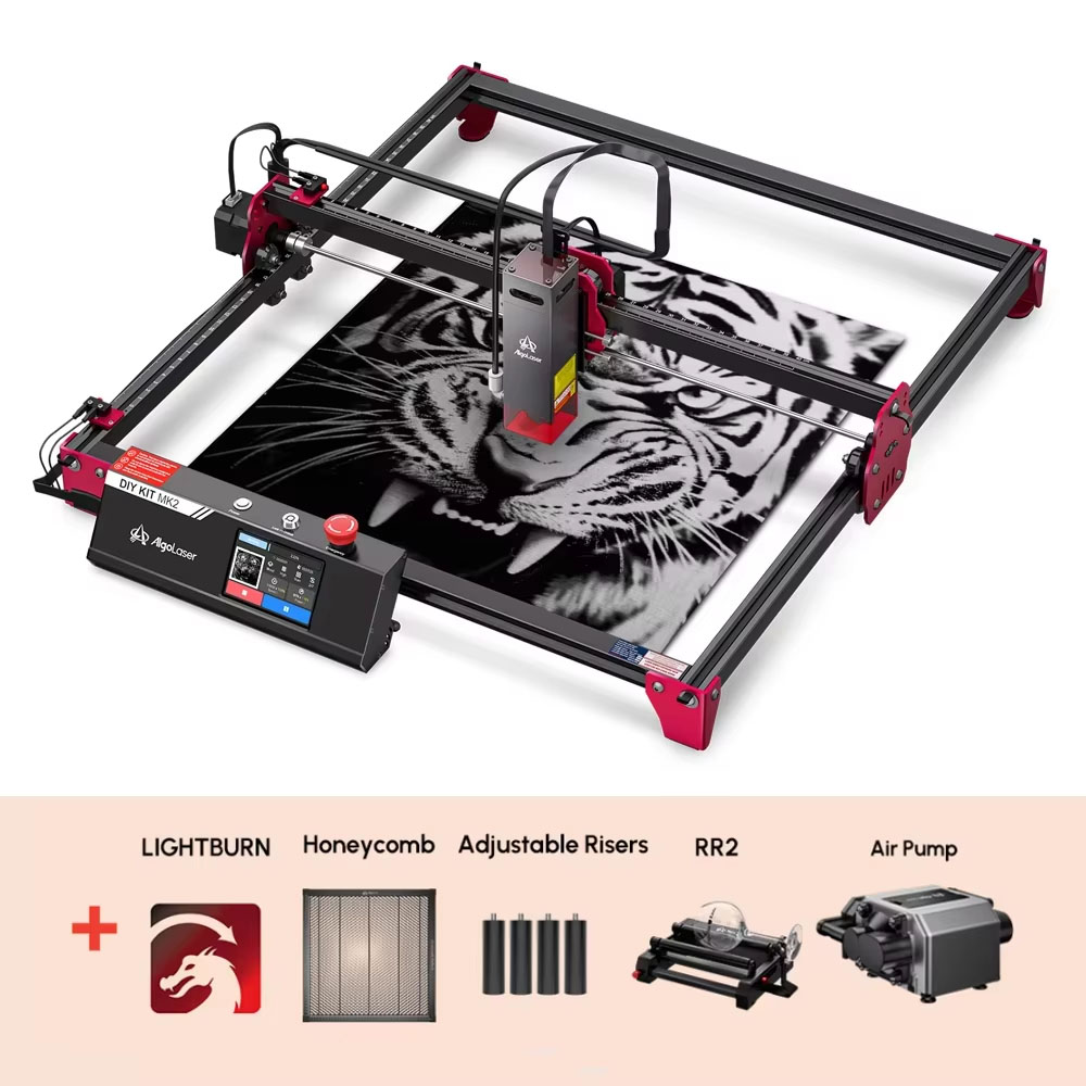 Algolaser DIY KIT MK2 40*43cm  - Industrial Acrylic Laser Cutter ulasan dan harga