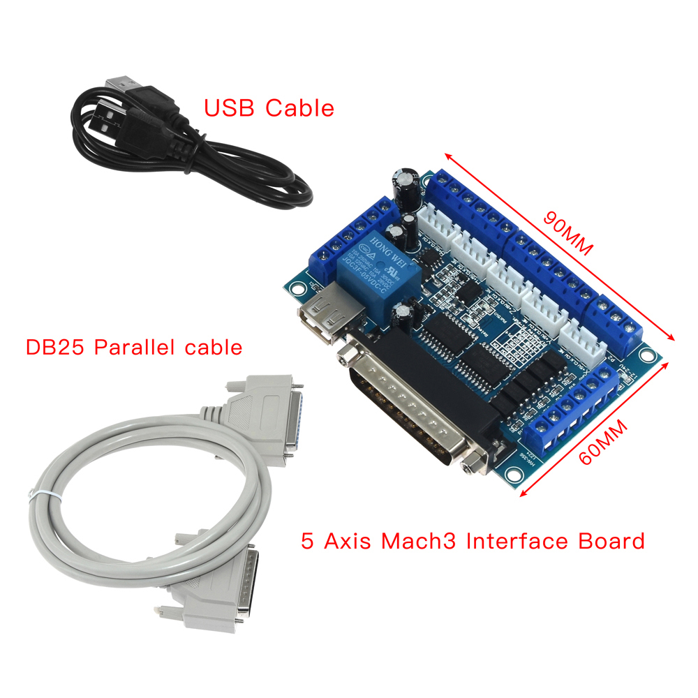 5 Axis CNC MACH3 Breakout Boar - Breakout Board Mach3 ulasan dan harga