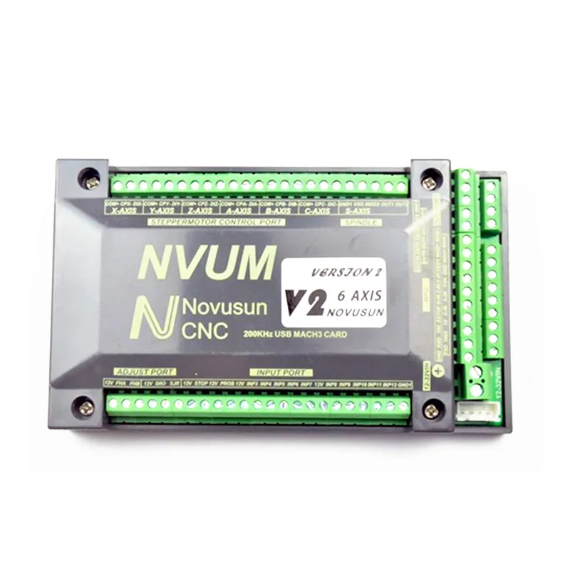 NVUM 4 Axis Mach3 USB Card 300 - Breakout Board Mach3 ulasan dan harga