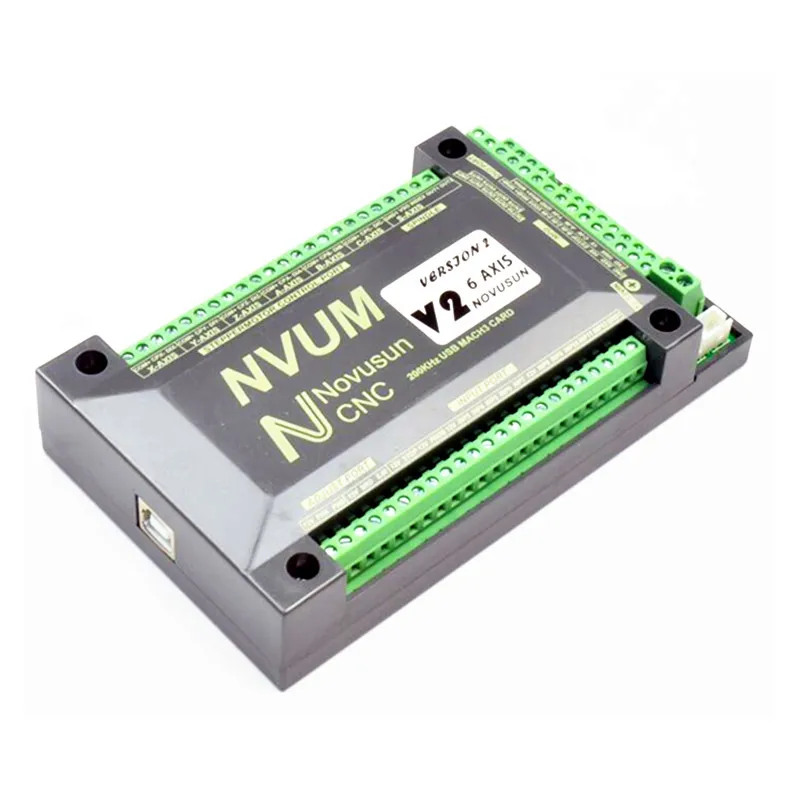 NVUM 4 Axis Mach3 USB Card 300 - Breakout Board Mach3 ulasan dan harga