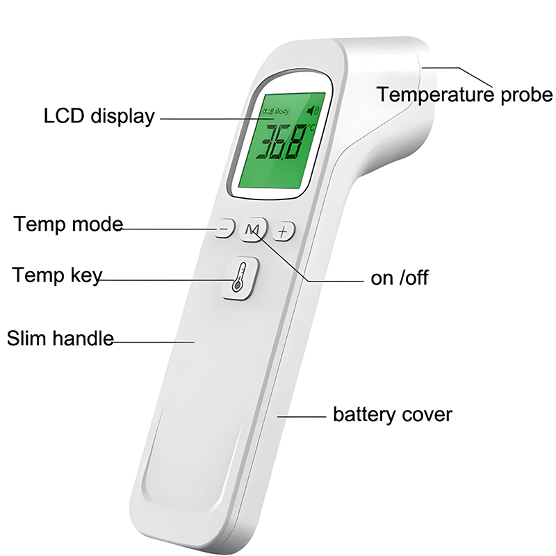 Oximeter Infrared Fever Thermo - Industrial Laser Temperature Sensor ulasan dan harga