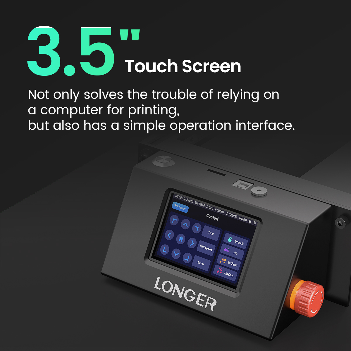 LONGER 20W 10W 5W Smart Laser  - Industrial Acrylic Laser Cutter ulasan dan harga