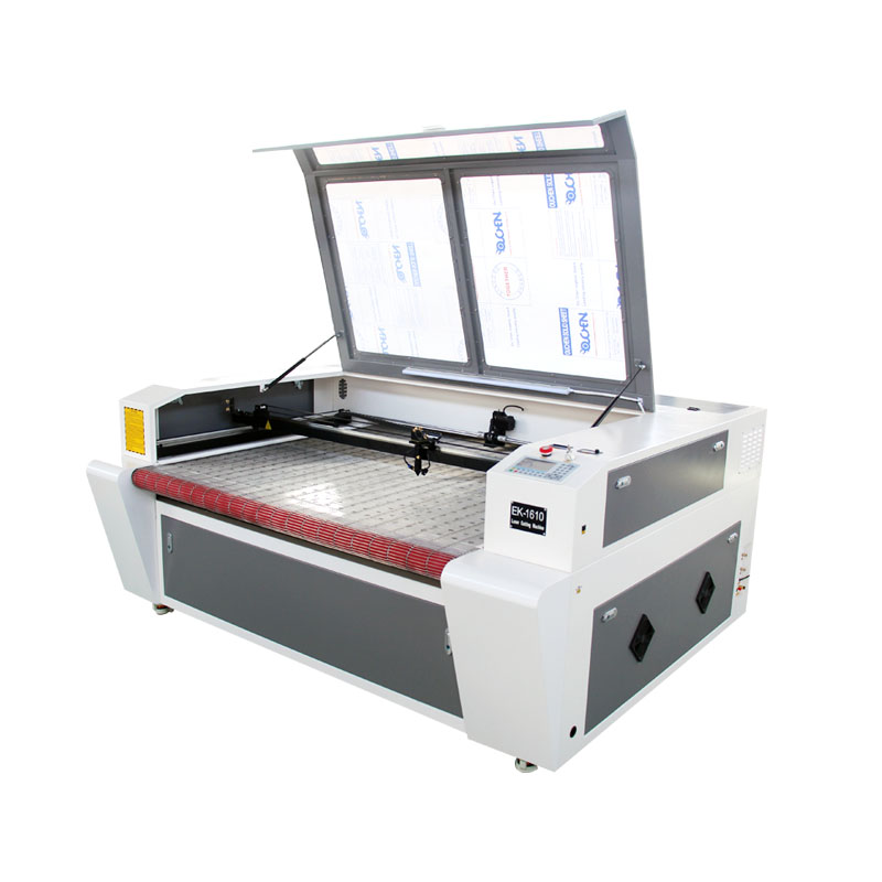 1600*1000 Automatic Apparel In - Industrial Laser Fabric Cutting Machine ulasan dan harga