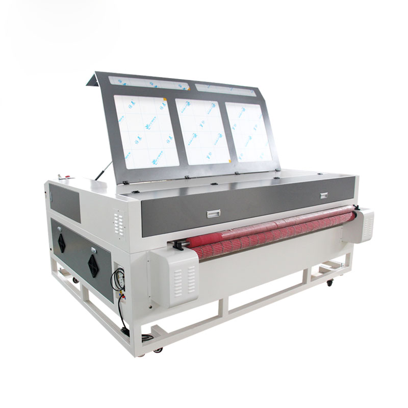 1600*1000 Automatic Apparel In - Industrial Laser Fabric Cutting Machine ulasan dan harga